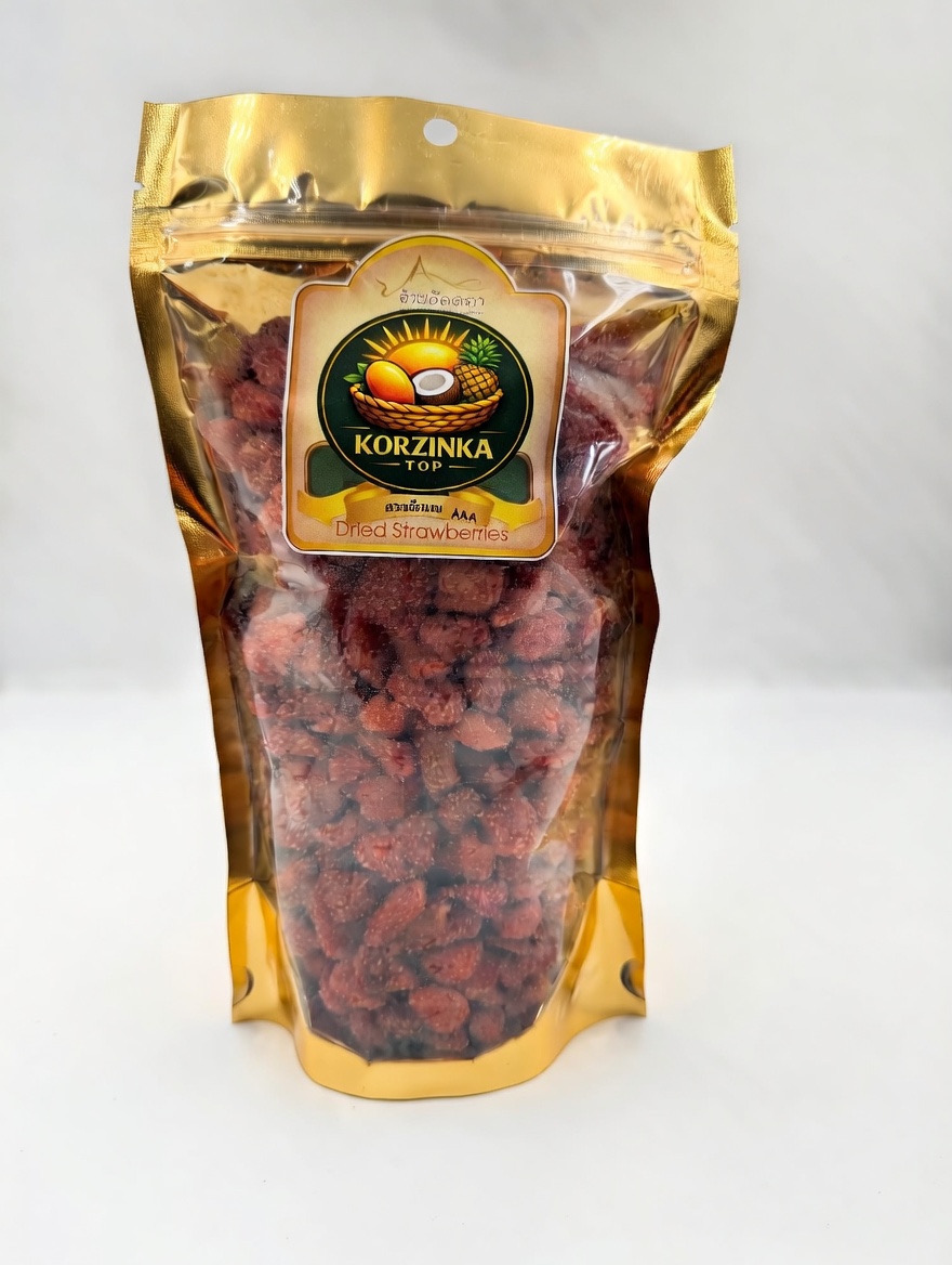 Клубника Чангмай вяленная без сахара