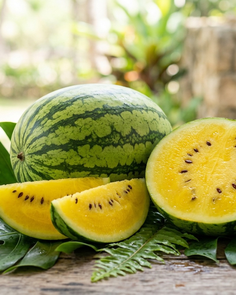 Арбуз жёлтый — фото 3