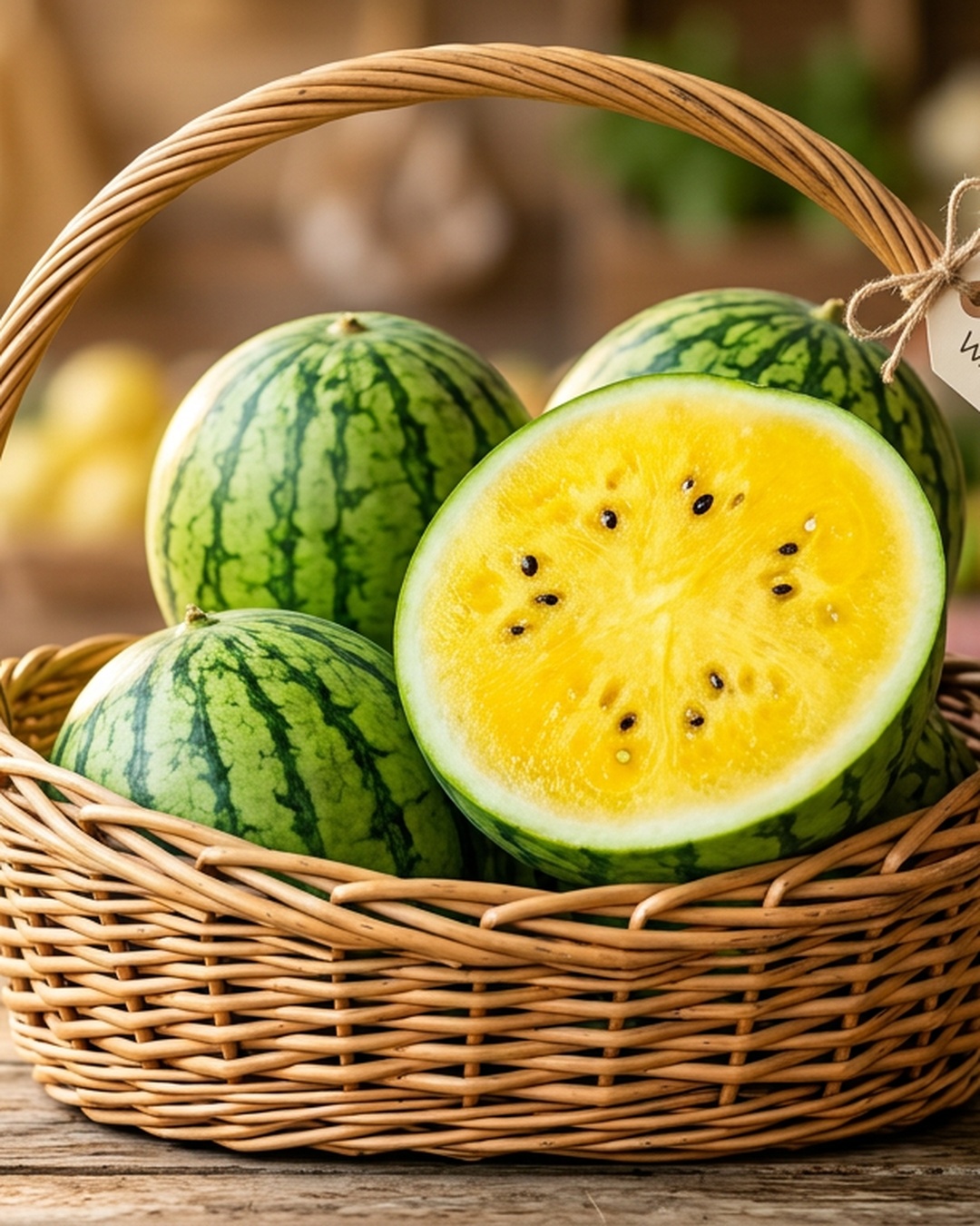 Арбуз жёлтый — фото 4